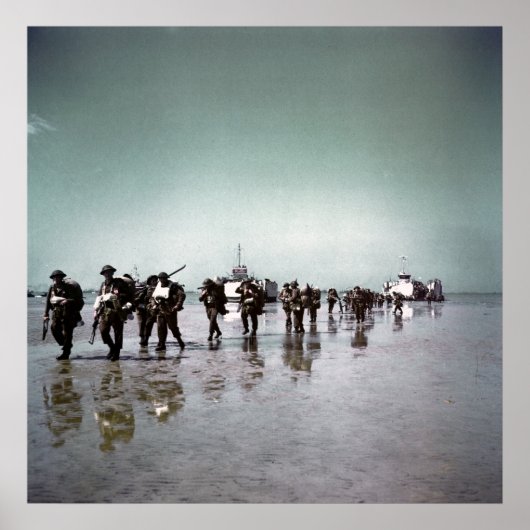 Poster Soldats canadiens (Devant)