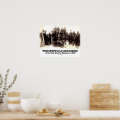 Poster Soldats de Buffalo du 25e régiment (Cuisine)