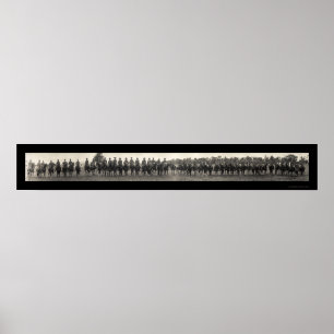 Poster Soldats de la cavalerie d'état en photo 1917 de MI