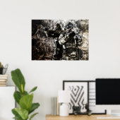 Poster Soldats de l'art de l'affiche (Bureau à domicile)