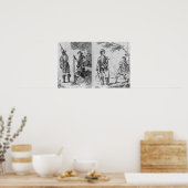 Poster Soldats écossais des Highlands et (Cuisine)