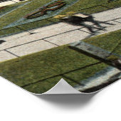 Poster Soldats et marins Monument Cleveland 1910 Vintage (Coin)