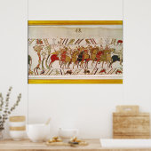 Poster Soldats quittant Hastings pour se battre avec (Cuisine)