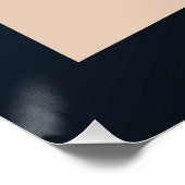 Poster Solde en bleu (Coin)