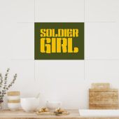 POSTER SOLDIER GIRL (Cuisine)