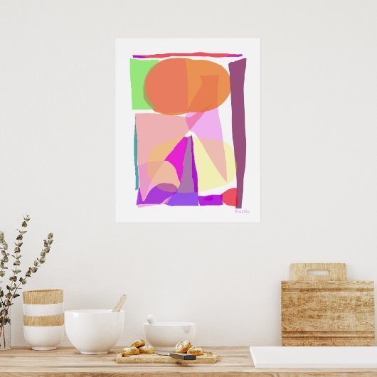 Poster Soleil (Cuisine)