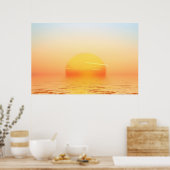 Poster Soleil (Cuisine)