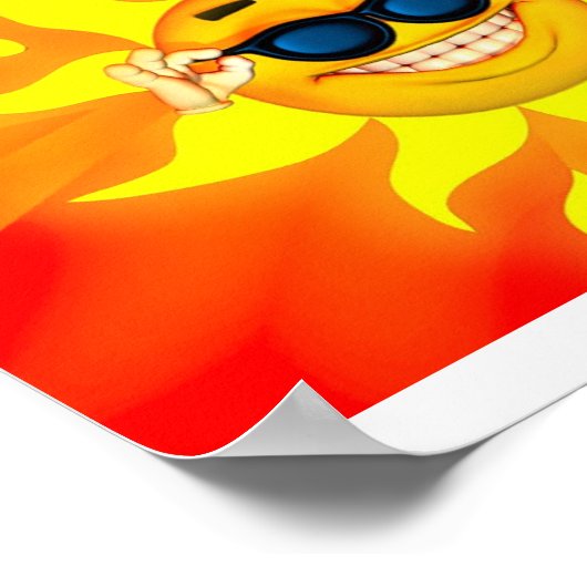 Poster Soleil (Coin)