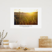 Poster Soleil (Cuisine)