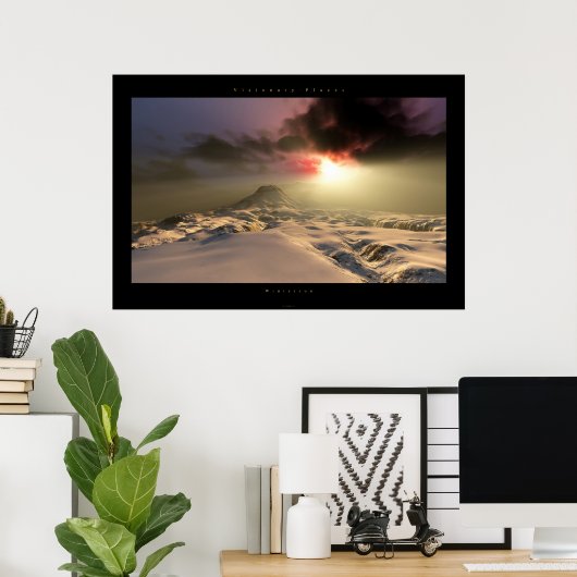 Poster soleil (Bureau à domicile)