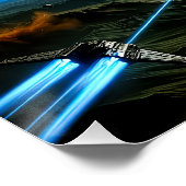 Poster Soleil à trou noir (Coin)