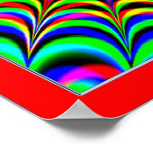 Poster Soleil arc-en-ciel (Coin)