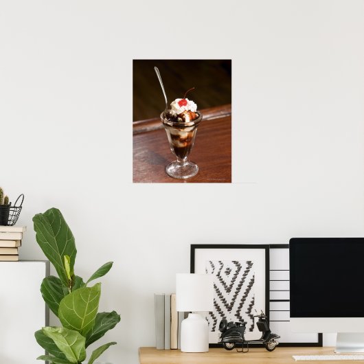 Poster Soleil au chocolat (Bureau à domicile)