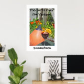 Poster Soleil au-dessus du bras de jardin (Bureau à domicile)