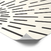 Poster Soleil avec visage Celestial Motif sans joint (Coin)