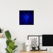Poster Soleil bleu (Bureau à domicile)