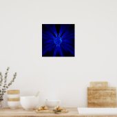 Poster Soleil bleu (Cuisine)