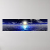 Poster Soleil bleu (Devant)