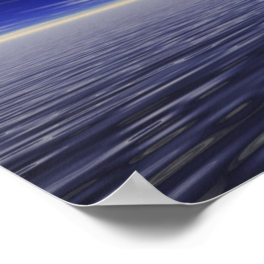 Poster Soleil bleu (Coin)