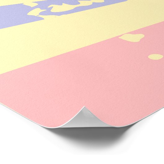 Poster Soleil boho rétro (Coin)