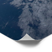 Poster Soleil Brillant Sur L'Océan Pacifique Sud. (Coin)