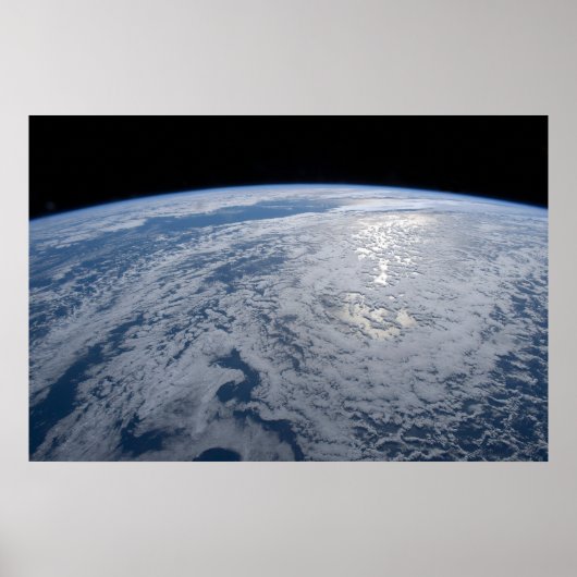 Poster Soleil Brillant Sur L'Océan Pacifique Sud. (Devant)