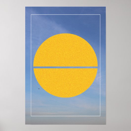 Poster Soleil Brûlé - Conception Originale TMD (Devant)