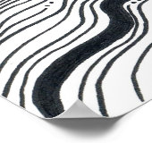 Poster soleil central (Coin)