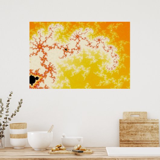 Poster Soleil dansant (Cuisine)