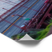 Poster Soleil de Golden Gate (Coin)