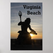 Poster Soleil de King Neptune Virginia Beach (Devant)