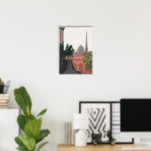 Poster Soleil de la statue de Vienne (Bureau à domicile)