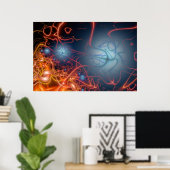 Poster Soleil de rotation (Bureau à domicile)