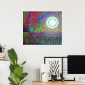 Poster Soleil désert (Bureau à domicile)