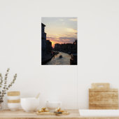 Poster Soleil dévalant à Venise (Cuisine)