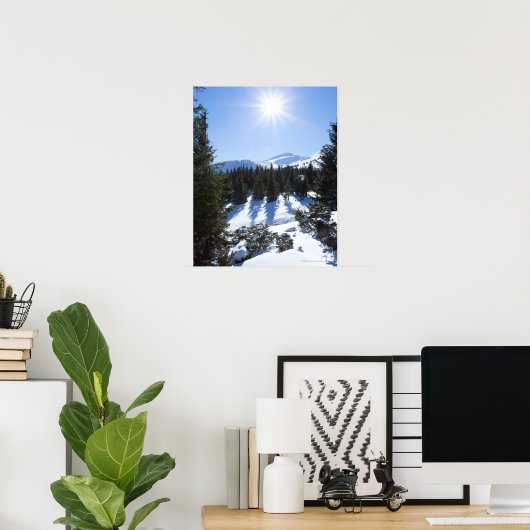 Poster Soleil d'hiver 5 (Bureau à domicile)