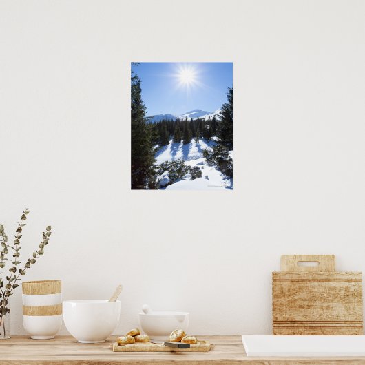 Poster Soleil d'hiver 5 (Cuisine)