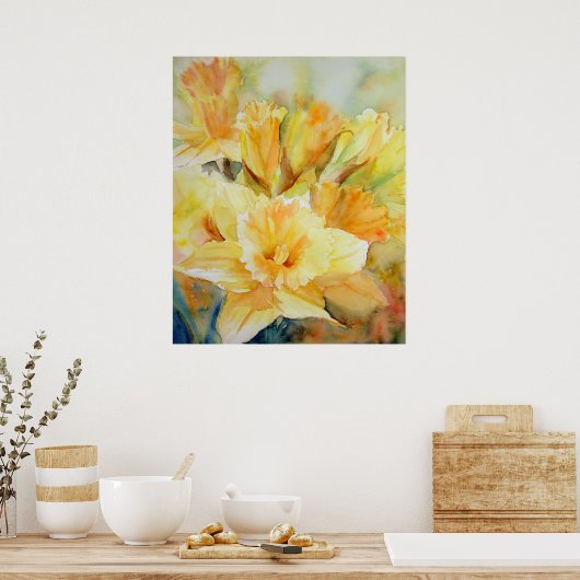 Poster Soleil distillé (Cuisine)