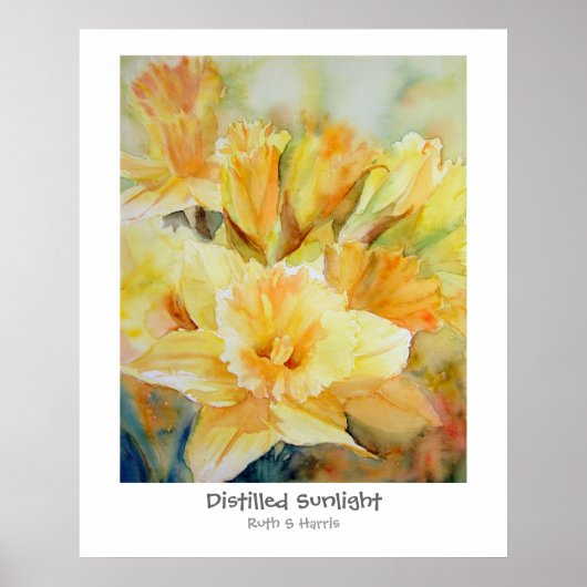 Poster Soleil distillé (Devant)