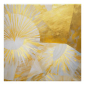 Poster Soleil doré à l'aube argentée (Devant)