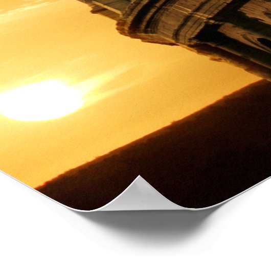 Poster soleil du colisée (Coin)