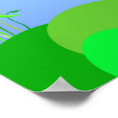 Poster soleil et lune (Coin)