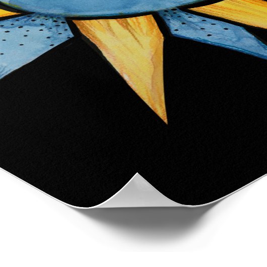 Poster Soleil et Lune (Coin)