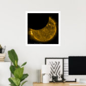 Poster Soleil et Lune (Bureau à domicile)