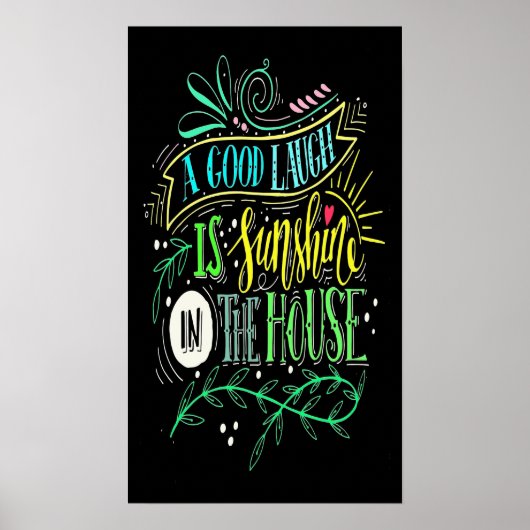 Poster Soleil et rire (Devant)