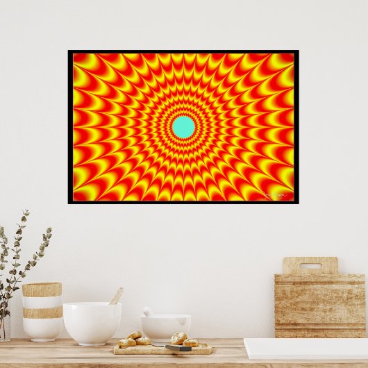 Poster Soleil éternel (Cuisine)