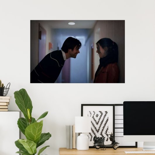 Poster Soleil éternel de la scène de l'esprit impeccable (Bureau à domicile)