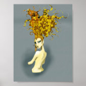 Poster Soleil éthérée (Devant)