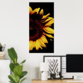 Poster Soleil foncé (Bureau à domicile)