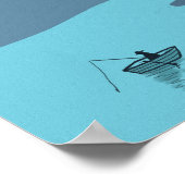 Poster Soleil frit (Coin)